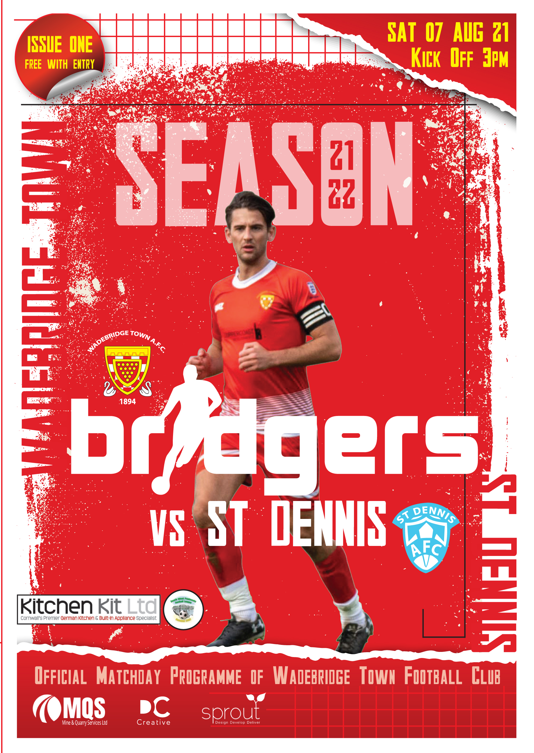Matchday Programme - St Dennis Home 2021