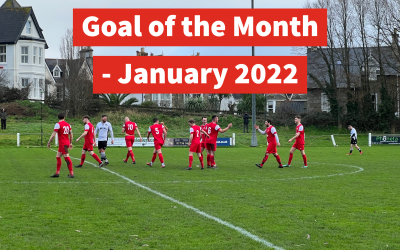 Congratulations to Ross Beare: Goal of the Month Winner for January