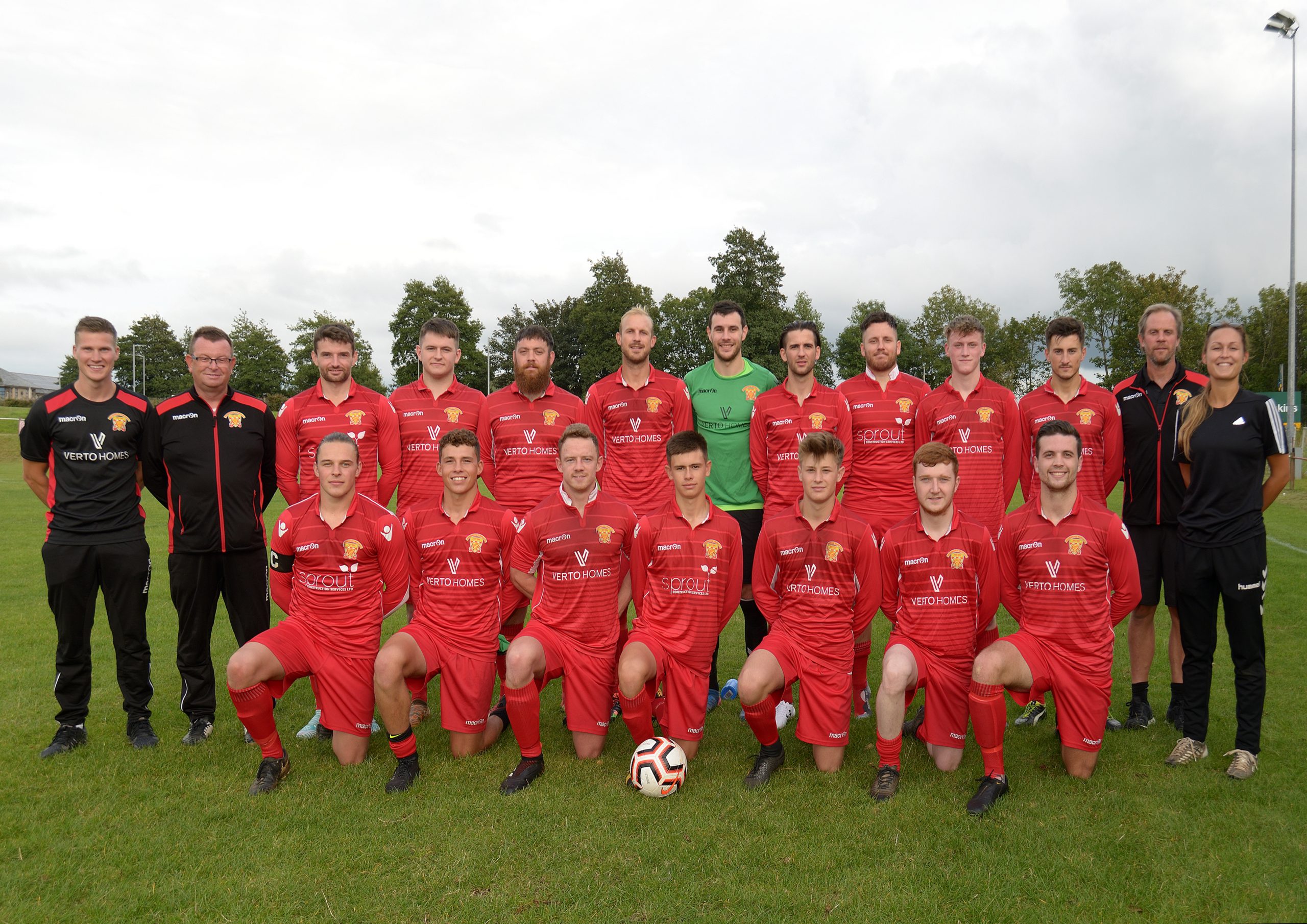 Wadebridge Town FC First team Aug 2019