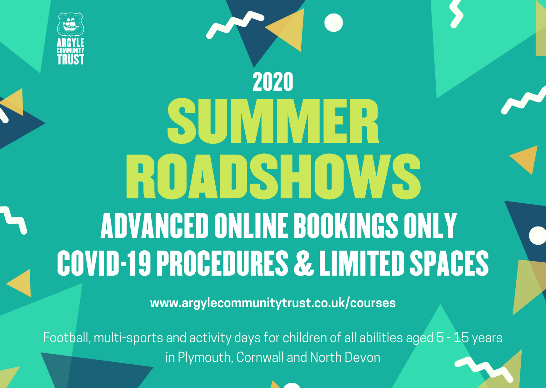 Plymouth Argyle Community Trust Summer Roadshows