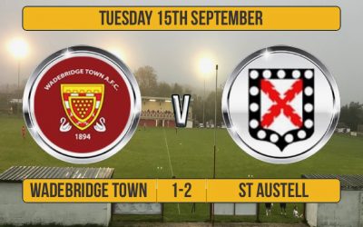 Match Report: Wadebridge Town 1 v 2 St Austell