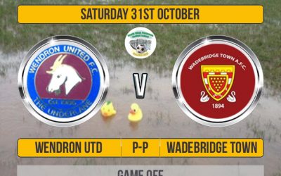 Match Off: Wendron United v Wadebridge Town Postponed