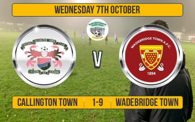 Match Report: Callington 1 v 9 Wadebridge Town