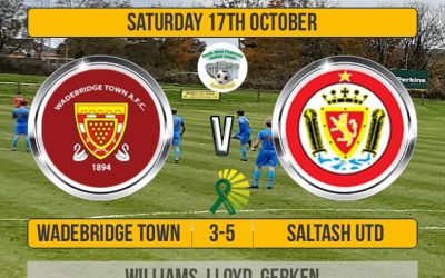 Match Report: Wadebridge Town 3 v 5 Saltash United
