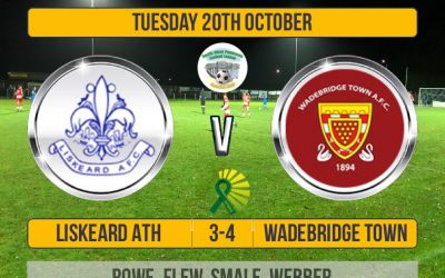 Match Report: Liskeard Athletic 3 v 4 Wadebridge Town