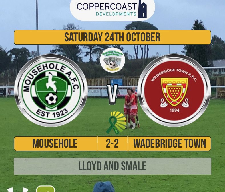 Match Report: Mousehole 2 v 2 Wadebridge Town