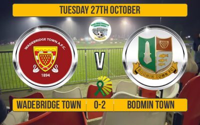 Match Report: Wadebridge Town 0 v 2 Bodmin Town