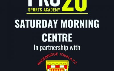 Saturday Morning Centre Launched To Kick Off New Pro20 Sports Academy Partnership