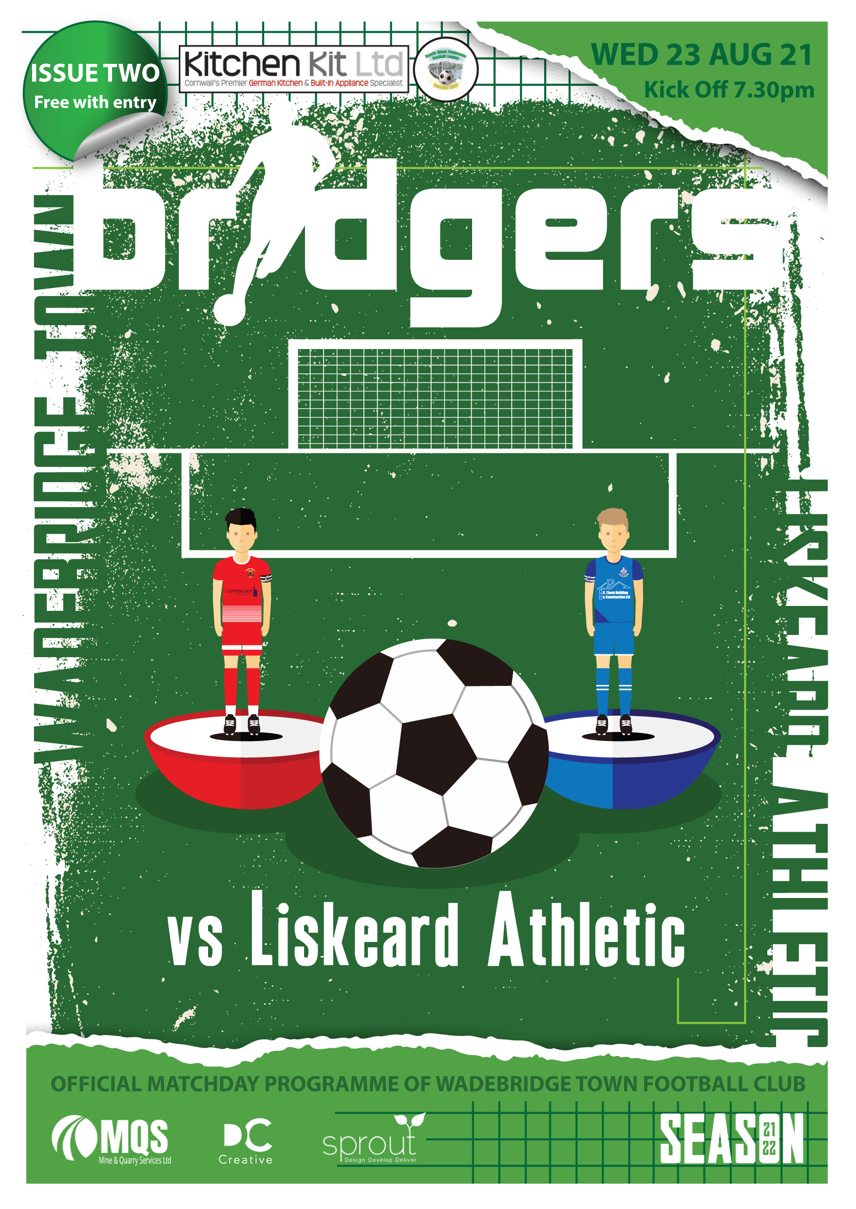 Matchday Programme - Liskeard Home 2021