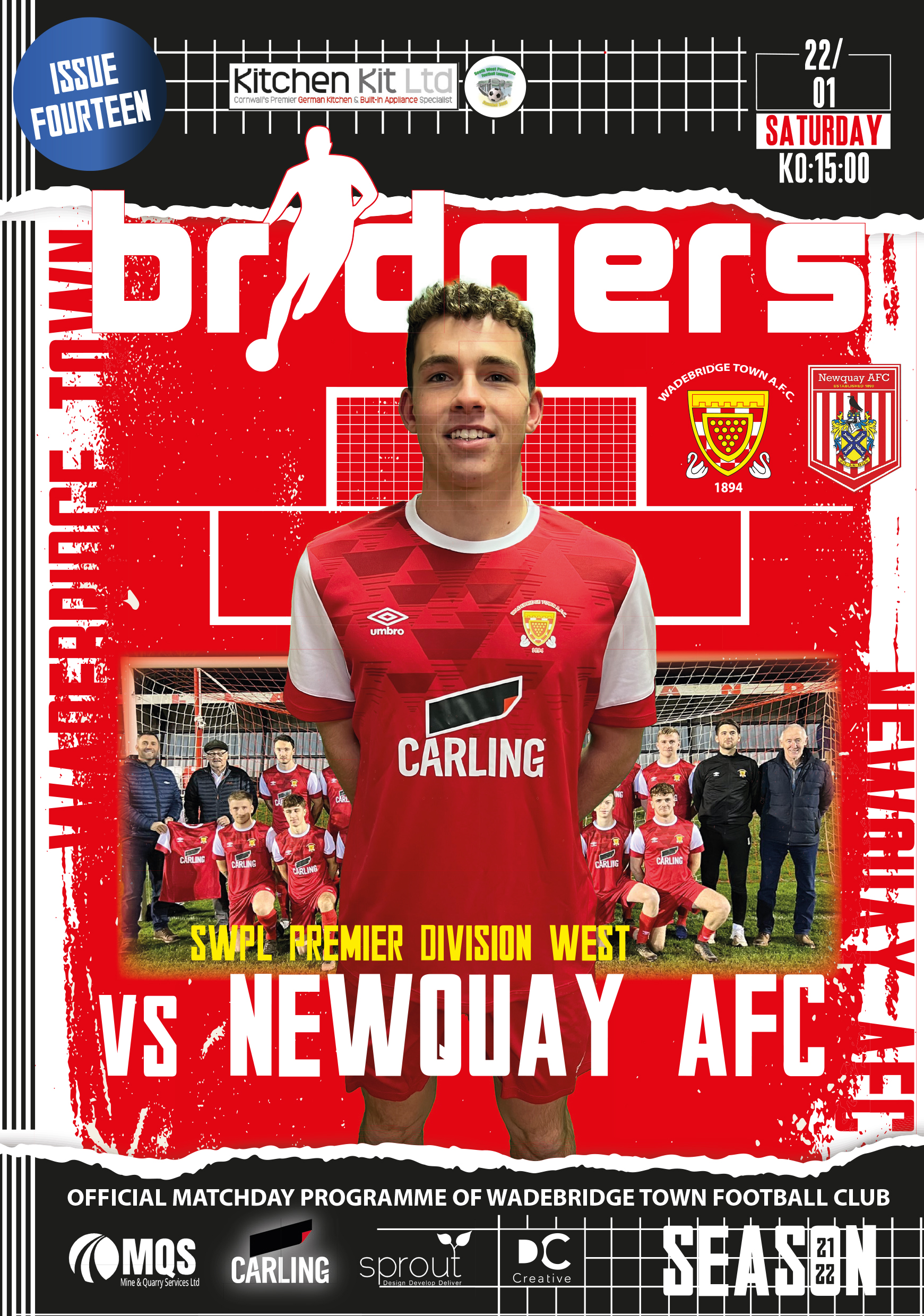 Matchday Programme: Newquay Home 2022