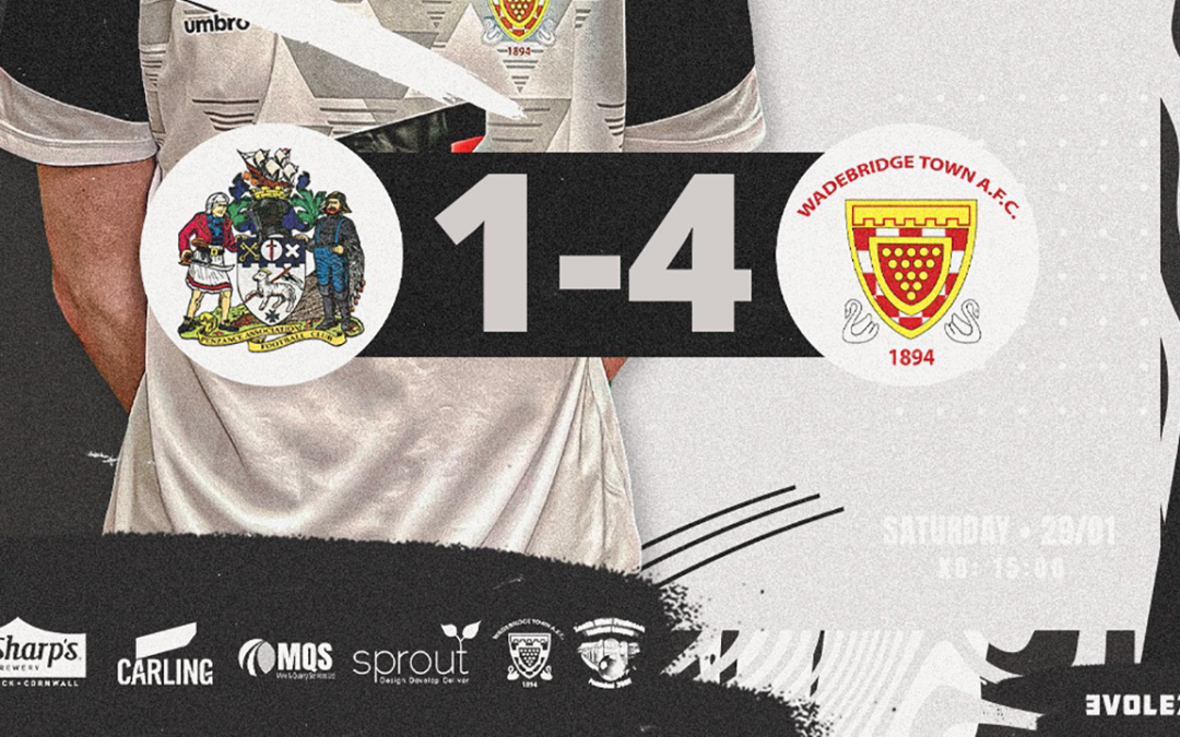 Match Report: Penzance 1 v 4 Wadebridge Town