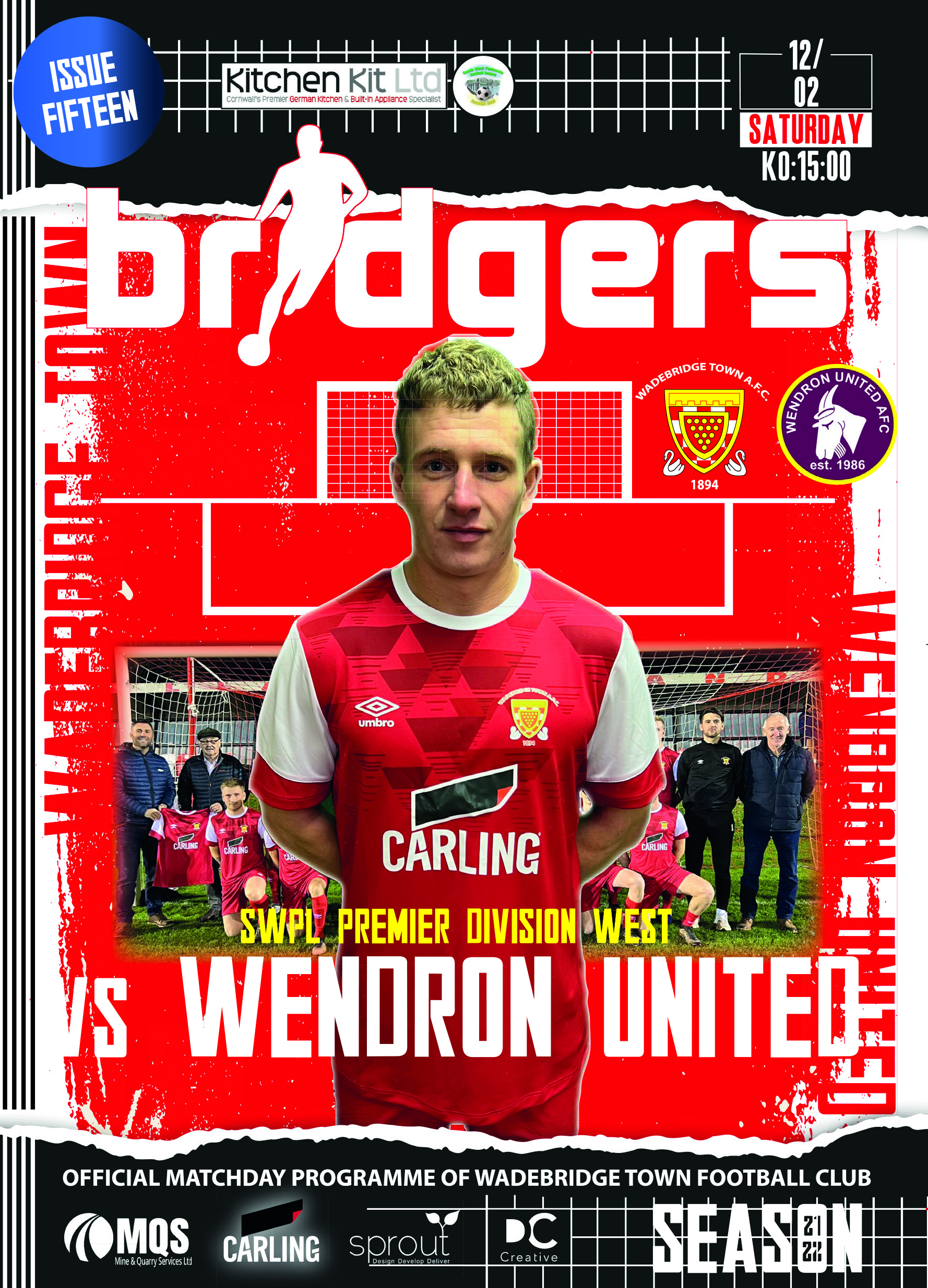Matchday Programme: Wendron Home 2022