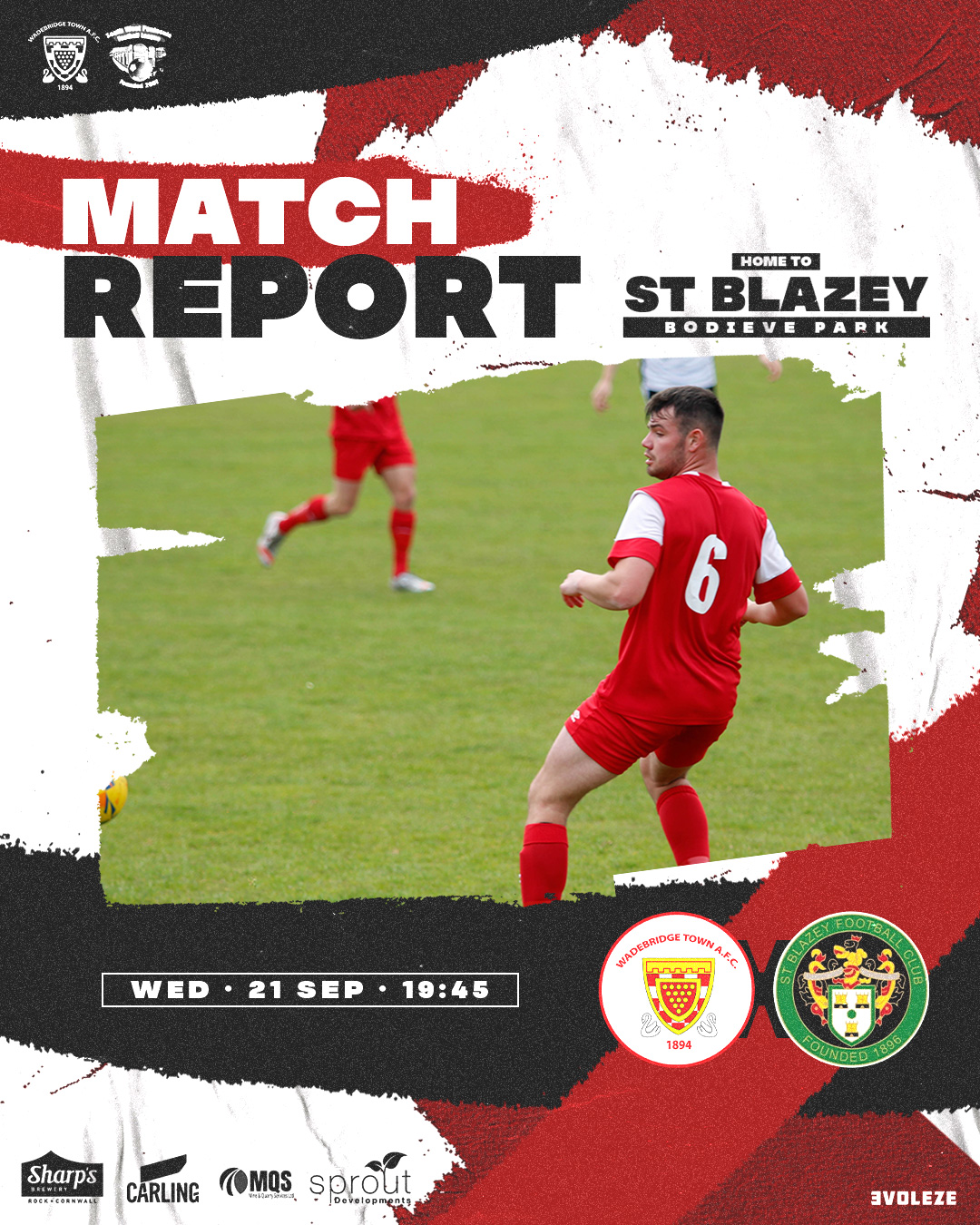 Match Report: Wadebridge Town 1 v 0 St Blazey