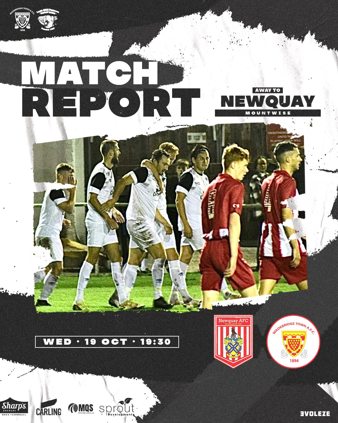 Match Report: Newquay 3 v 3 Wadebridge Town
