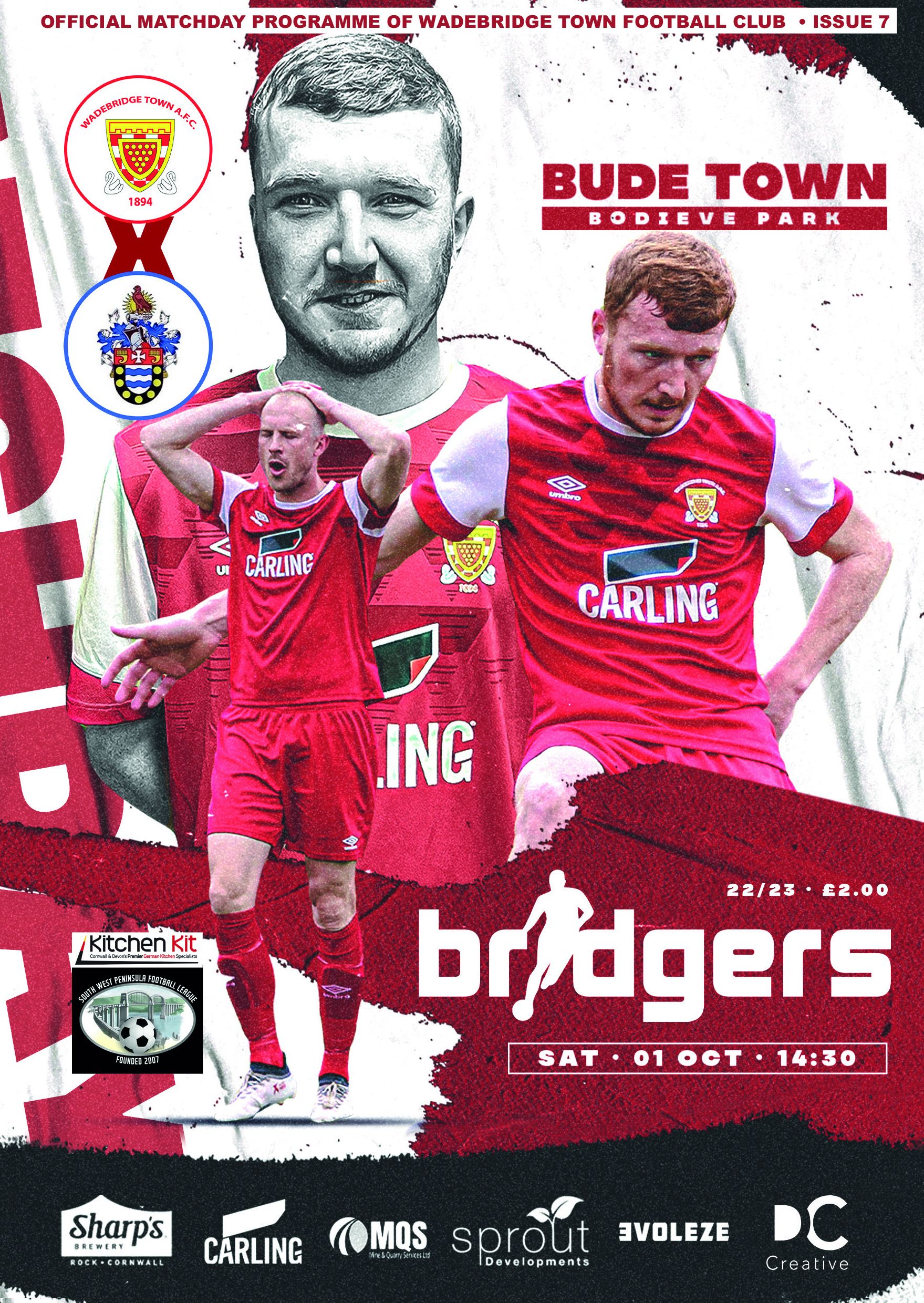 Matchday Programme: Bude Home 2022