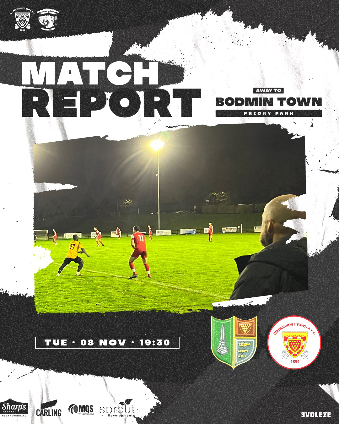 Match Report: Bodmin Town 0 v 4 Wadebridge Town