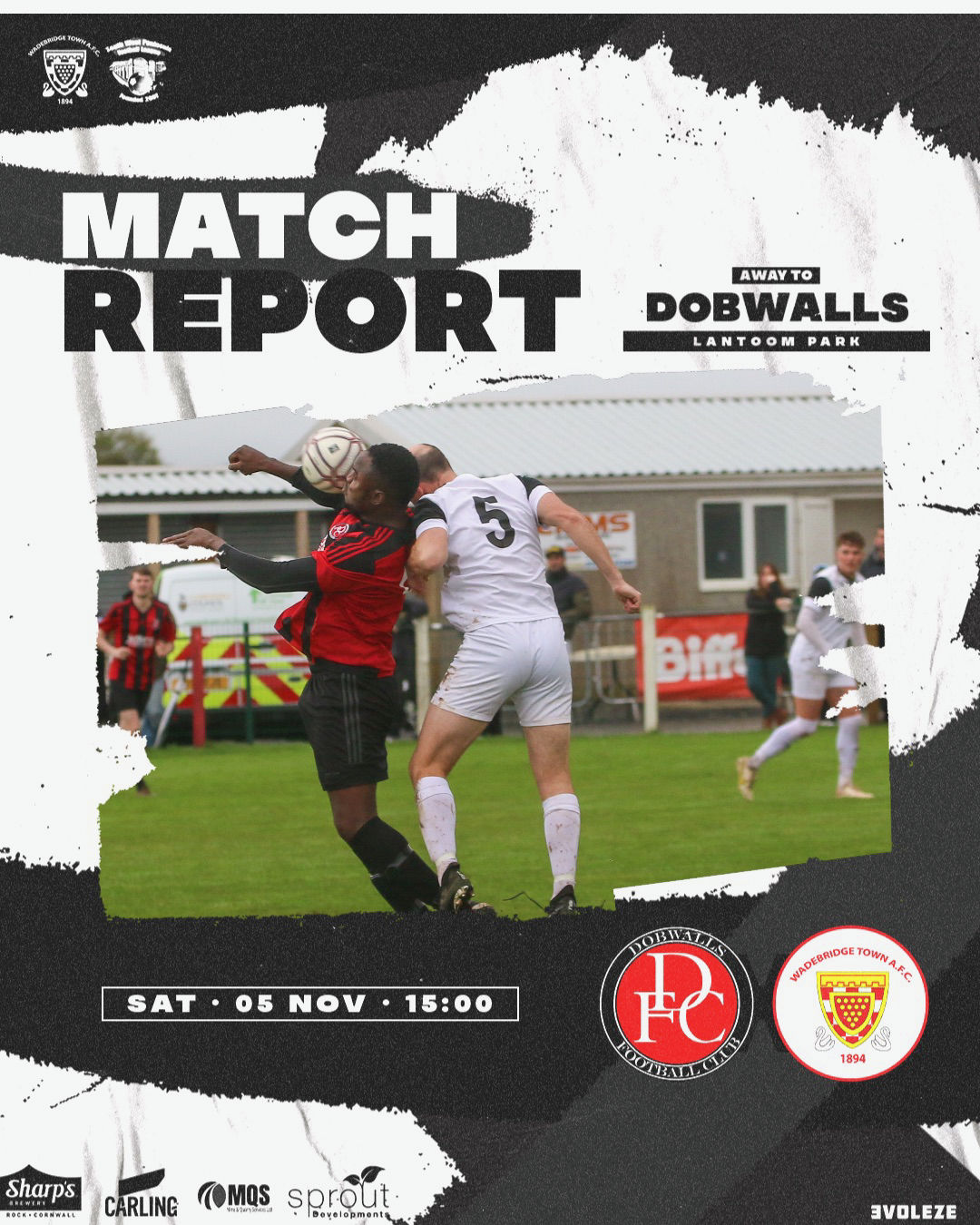 Match Report: Dobwalls 0 v 1 Wadebridge Town