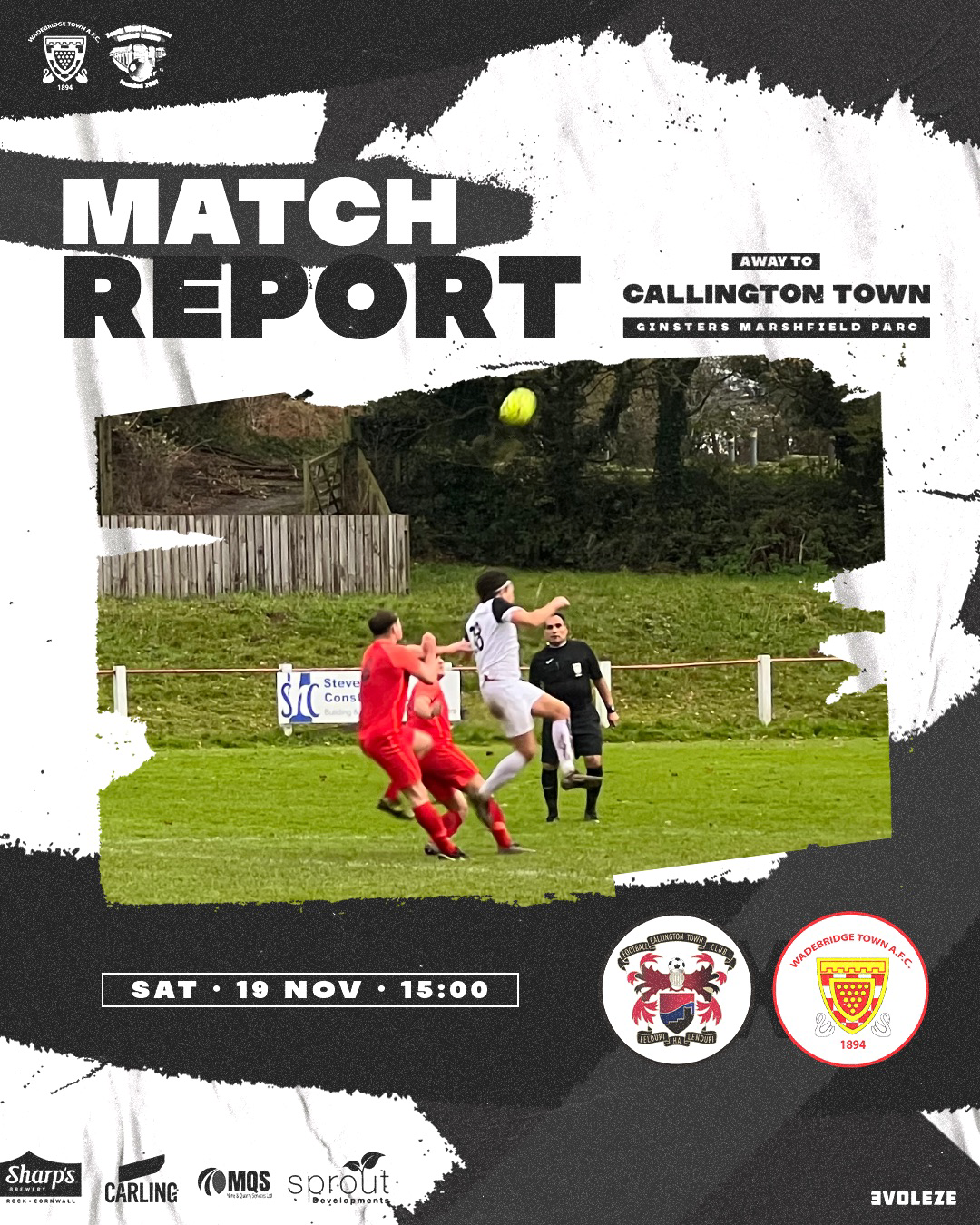 Match Report: Callington Town 1 v 4 Wadebridge Town