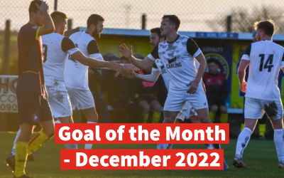 Congratulations to Jacob Rowe: Goal of the Month Winner for December