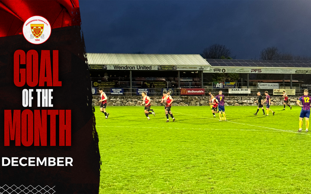 Congratulations to Matt Lloyd and Noah Holmes: Joint Goal of the Month Winners for December