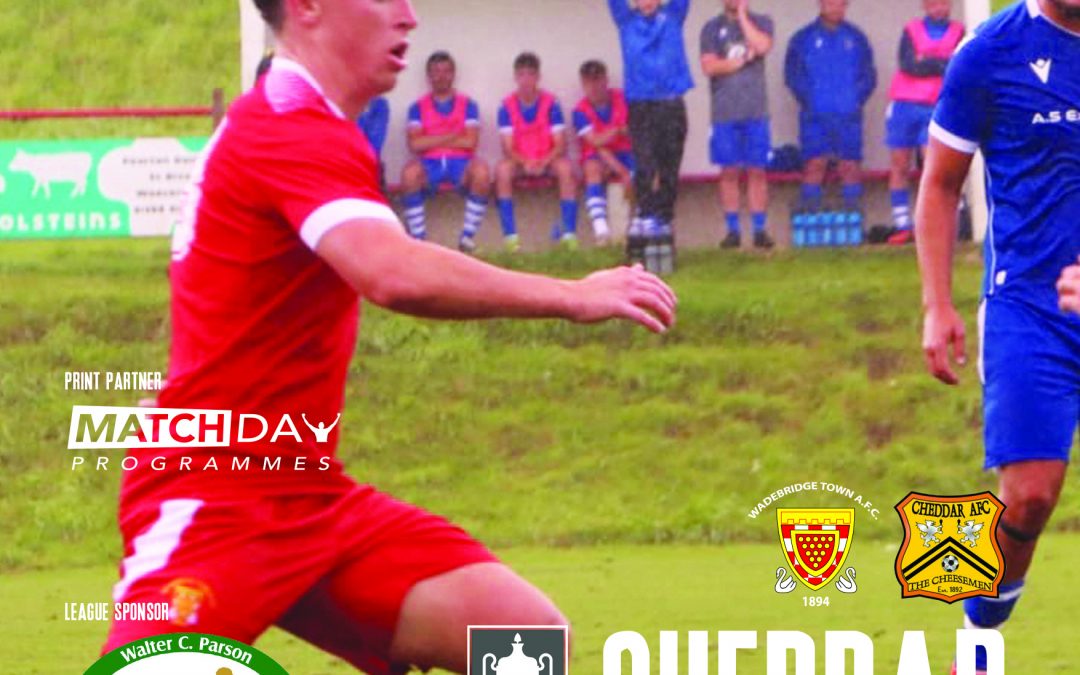 From the Dugout (Cheddar in FA Vase)